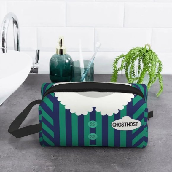 NEW Haunted Mansion Ghost Host Maid's Uniform Travel Bag LARGE for Toiletries - Picture 3 of 6